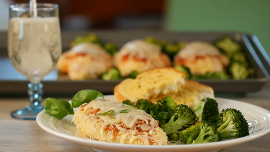 Sheet Pan Chicken Parm