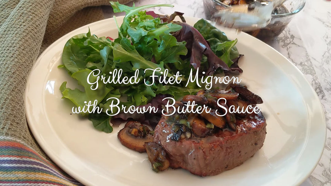 Filet Mignon with Brown Butter