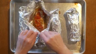 Salmon Baked In Foil