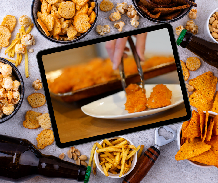Become Your Shoppers’ Game Day HQ with Recipe Videos