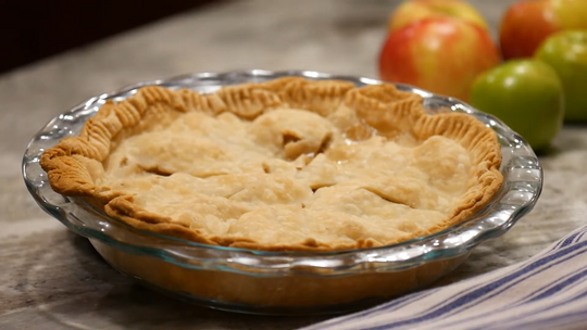 Apple Pie with Double Pastry Crust