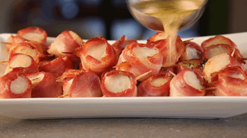 Bacon Wrapped Scallops