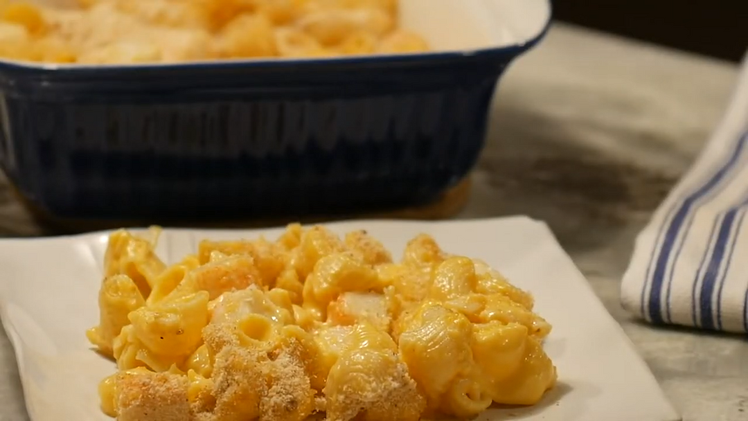 Baked Lobster Mac n Cheese