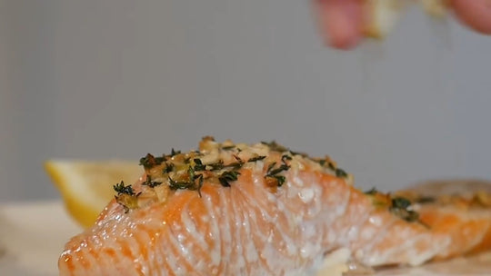 Baked Steelhead Trout