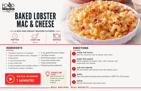 Baked Lobster Mac and Cheese