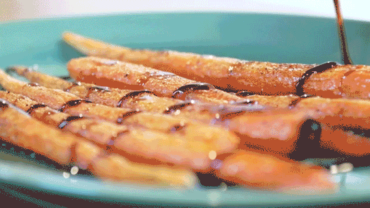 Balsamic Glazed Carrots