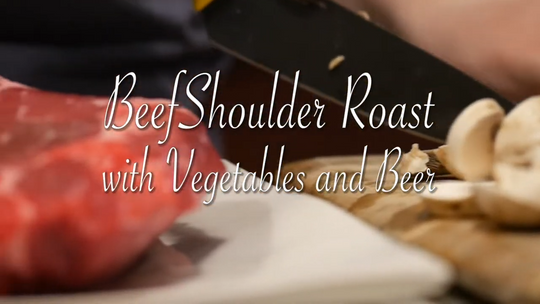 Beef Shoulder Roast with Vegetables and Beer