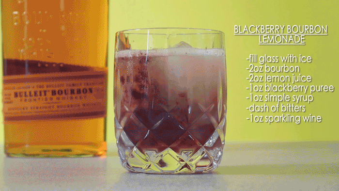 Blackberry Bourbon Lemonade Recipe