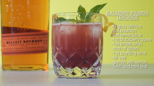 Blackberry Bourbon Lemonade