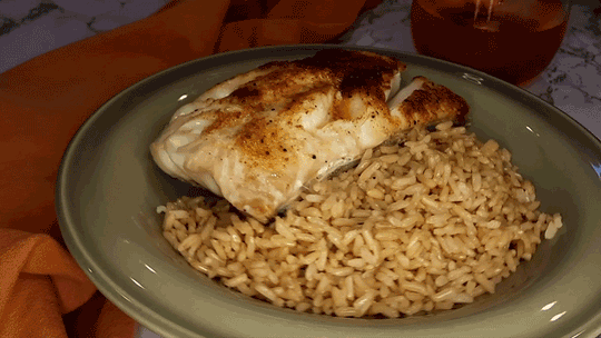 Broiled Cod