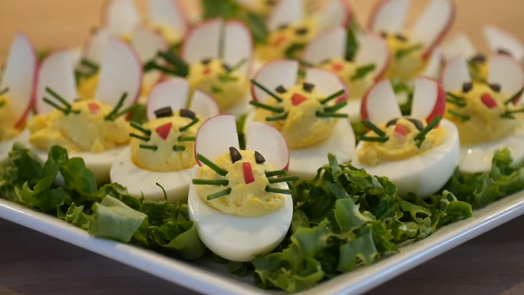 Bunny Deviled Eggs