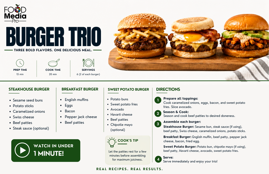 Burger Trio