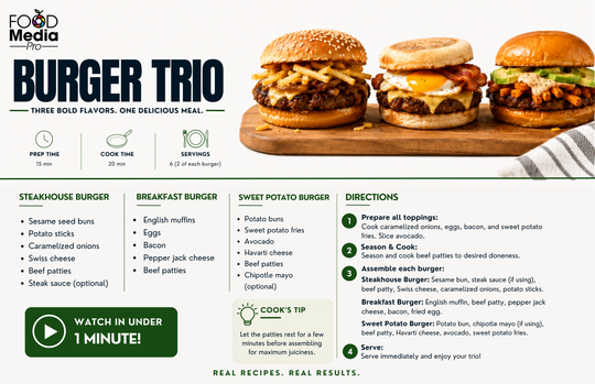 Burger Trio