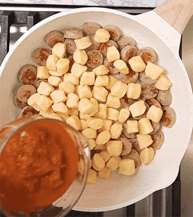 Chicken Sausage Gnocchi