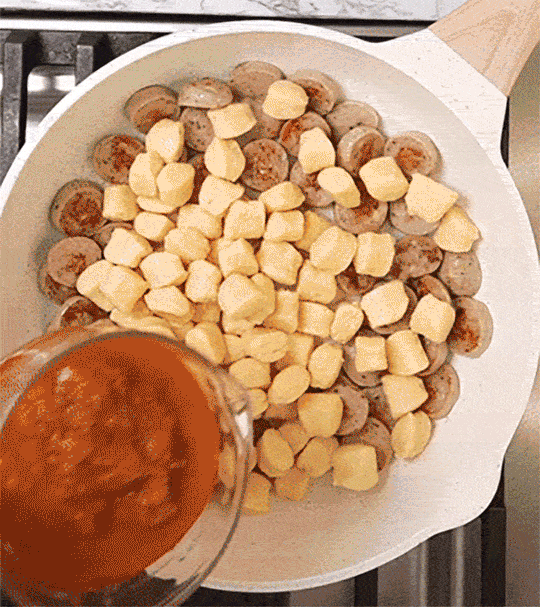 Chicken Sausage Gnocchi