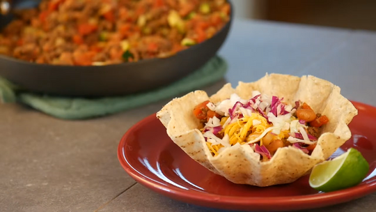 Chipotle Beef Tostadas