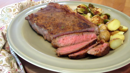 Chipotle Rubbed Strip Steak