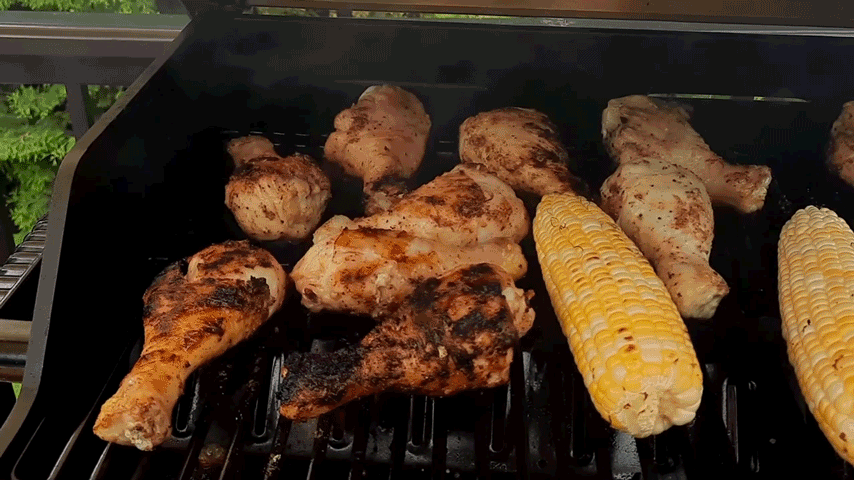 Crispy Grilled Chicken Drumsticks