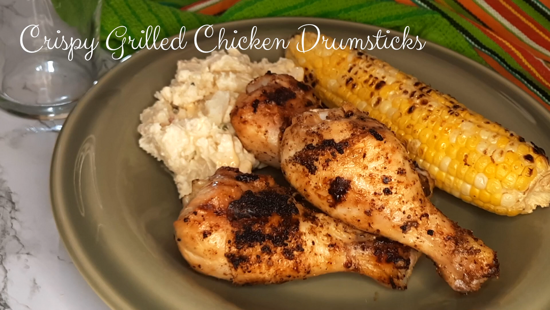 Crispy Grilled Chicken Drumsticks