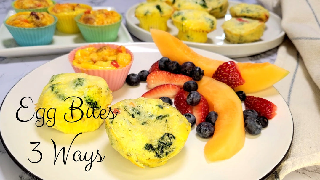Egg Bites 3 Ways