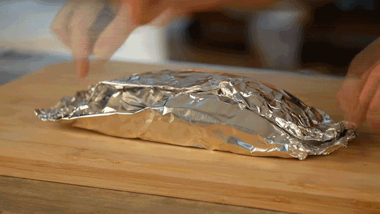 Foil Packet Sausage, Peppers, and Onions