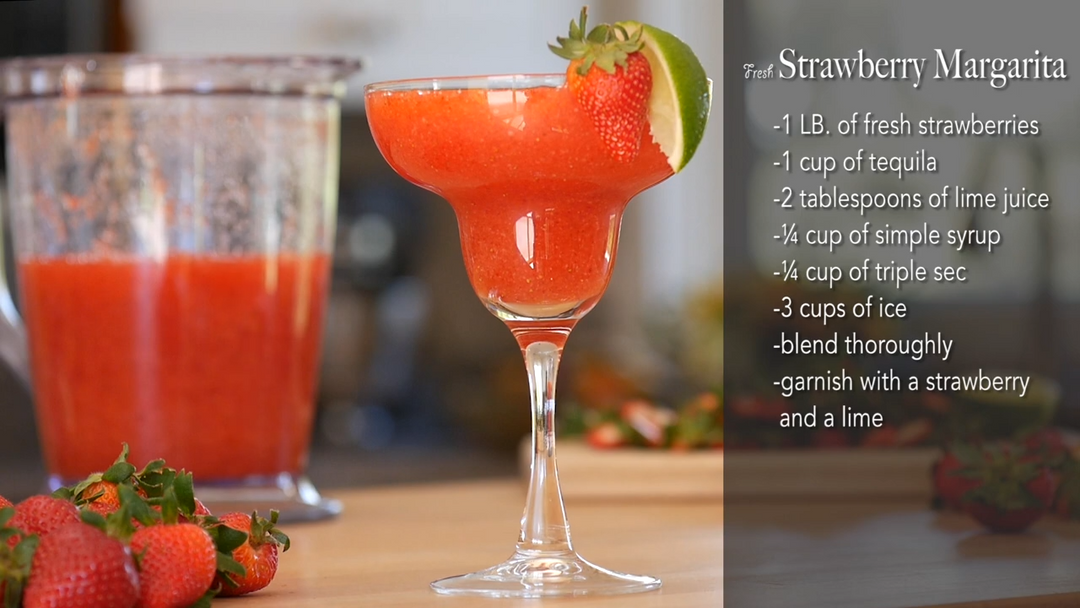 Fresh Strawberry Margarita