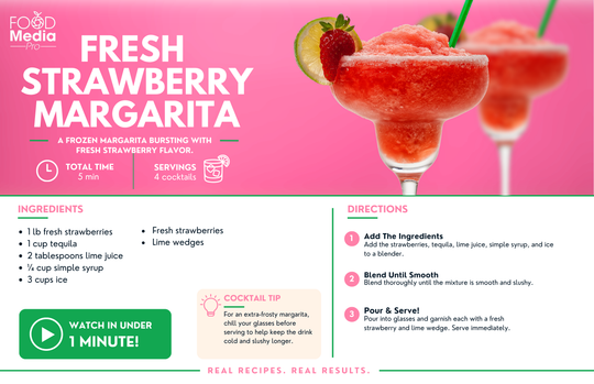 Fresh Strawberry Margarita