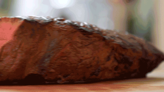 Grilled Top Round Roast