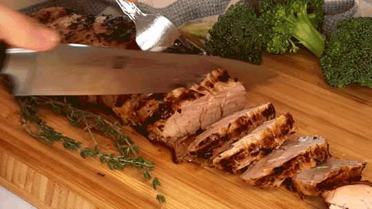 Grilled Marinated Pork Tenderloin