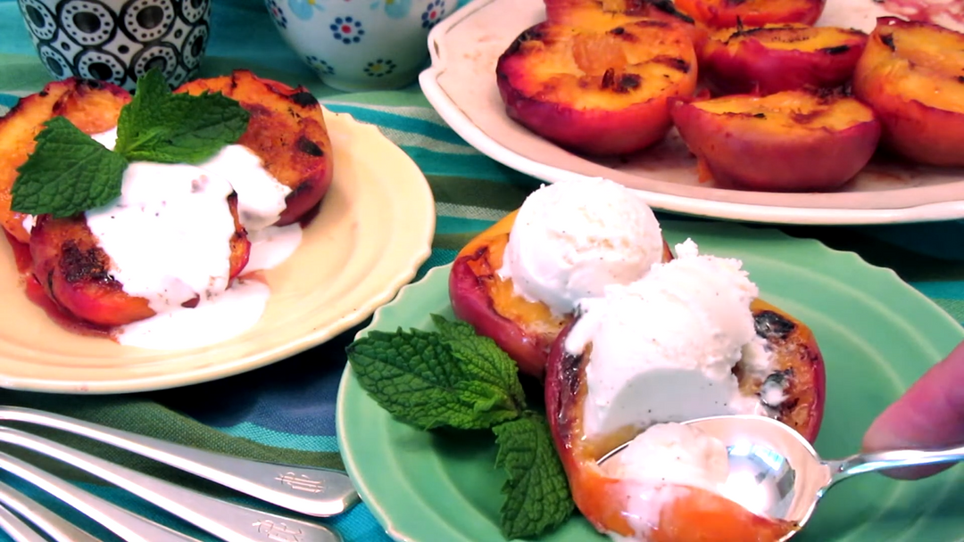 Grilled Peaches