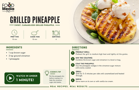 Grilled Pineapple