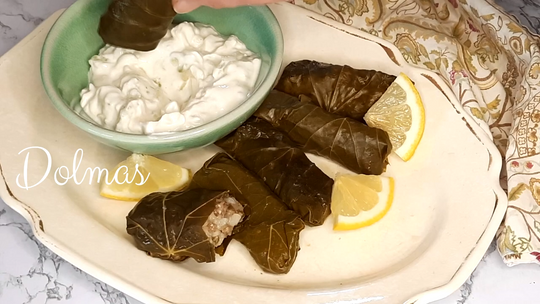 Ground Beef Grape Leaves