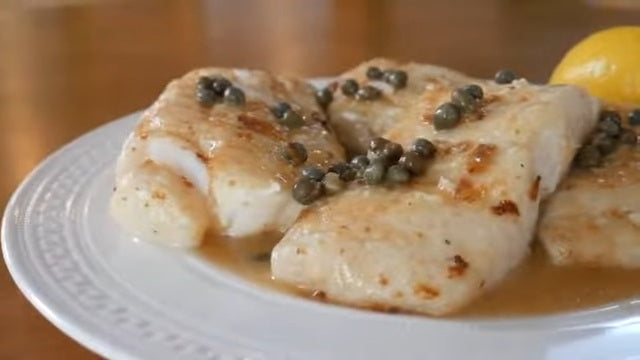 Halibut Piccata