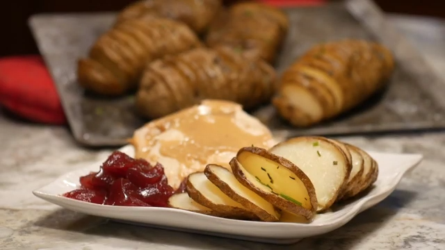 Hasselback Potatoes