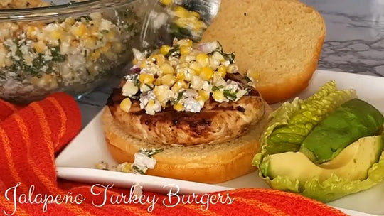 Jalapeno Turkey Burgers