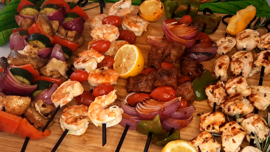 Kabobs Four Ways