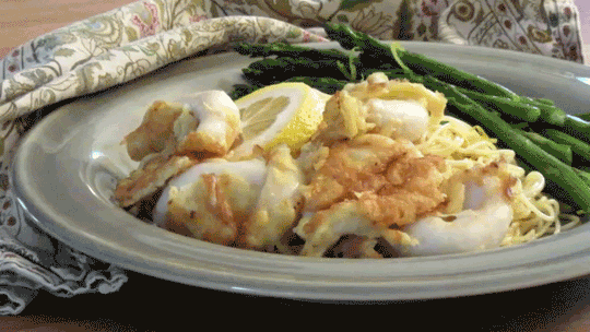 Lemon Caper Calamari