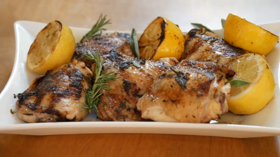 Lemon and Herb Chicken Thighs