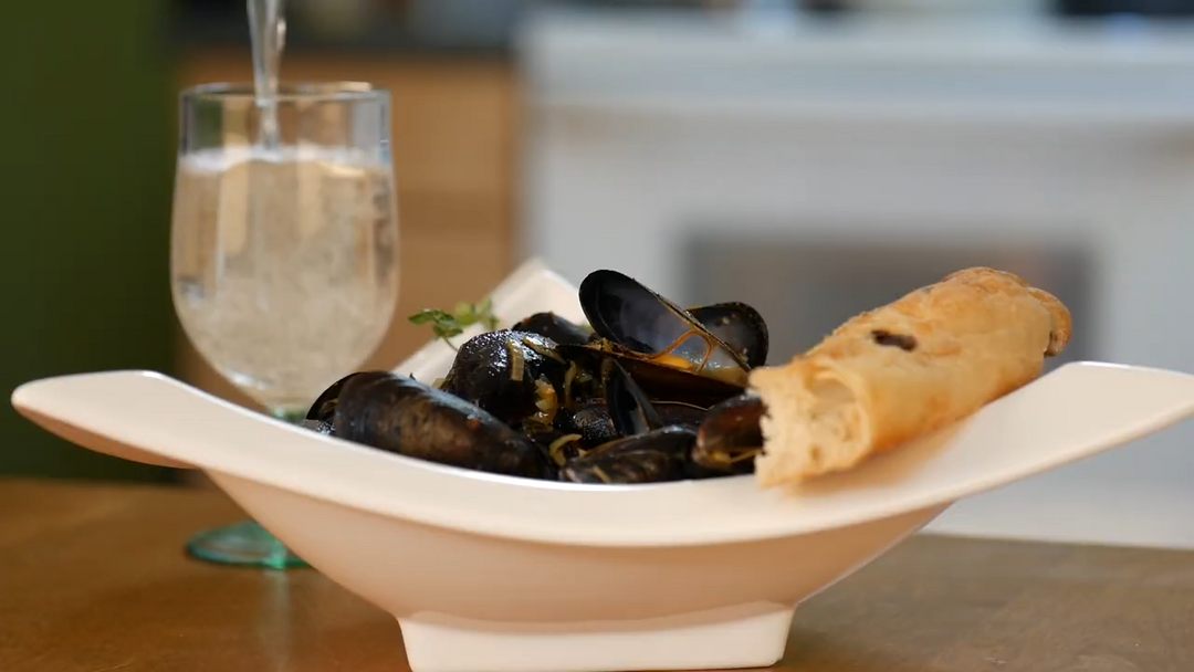 Mussels in White Wine