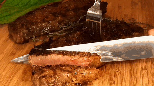 Spice Crusted New York Strip Steak