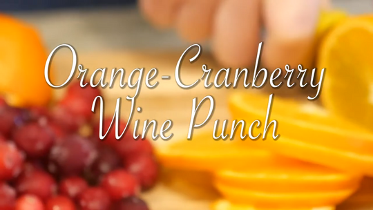 Orange Cranberry Wine Punch