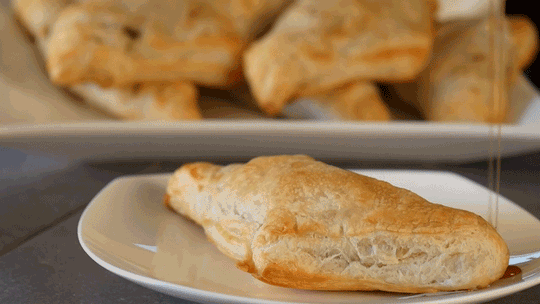 Salted Caramel Apple Turnovers