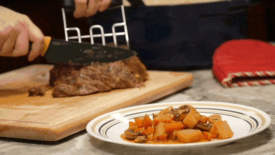 Beef Shoulder Roast with Vegetables and Beer