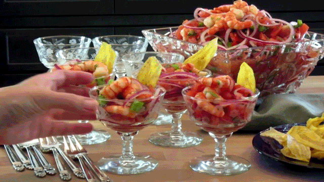 Ecuadorian Shrimp Ceviche