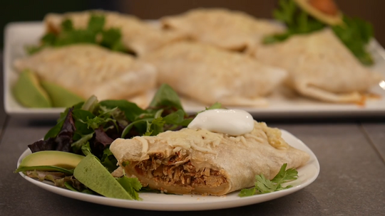 Slow Cooker Chicken Burritos