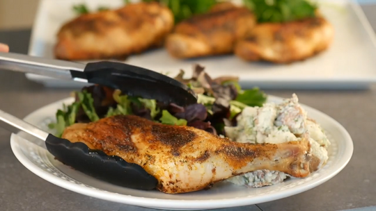Spice Rub Chicken Leg Quarters