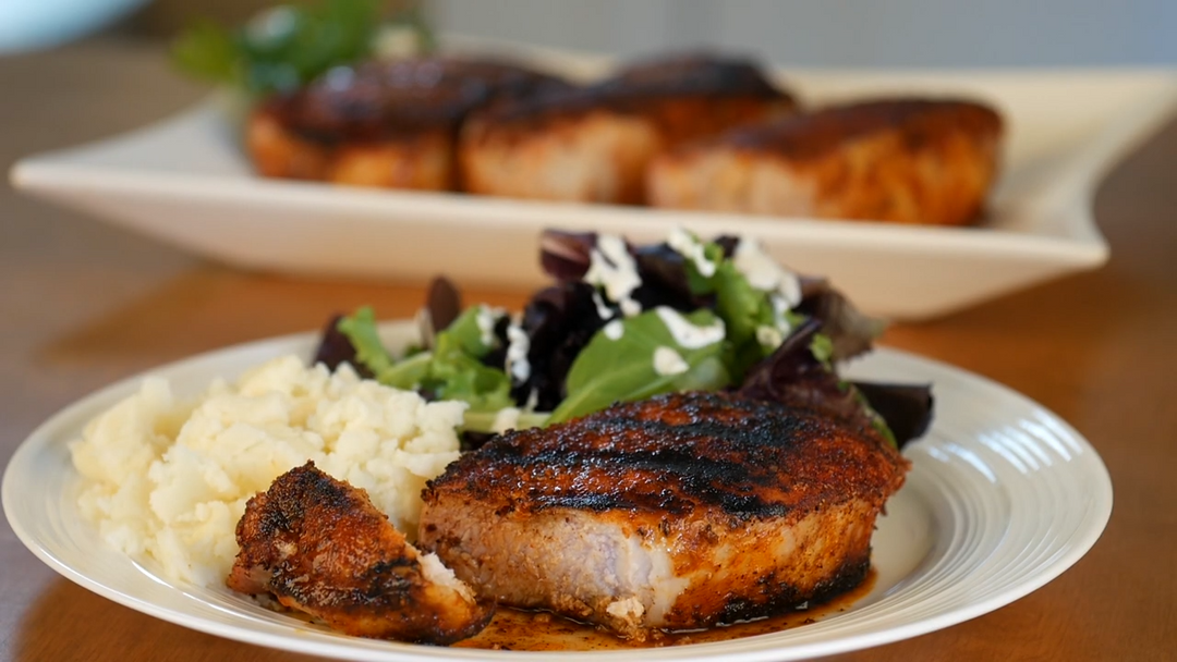 Spice Rub Pork Chops