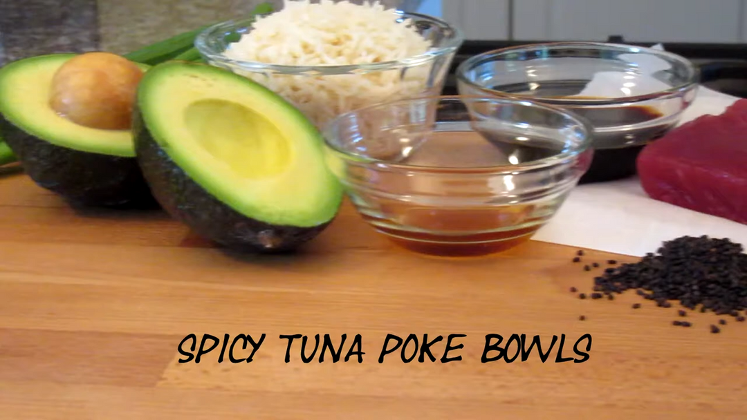 Spicy Tuna Poke Bowls