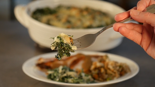 Spinach Gratin