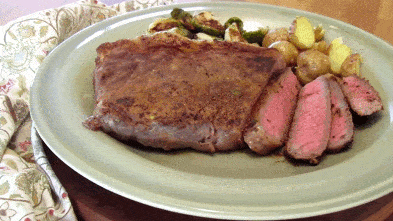 Chipotle Rubbed Strip Steak